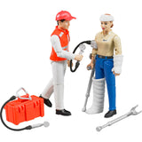 Bruder Bworld Reddingsdienst figurenset - afbeelding 1