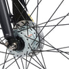 Bsp Voyager Aluminium Frame 28 Inch 50 cm Dames 7V Rollerbrake Donkerbruin