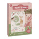 Little dutch magneetset rosa fairy garden - complete set - cadeautip - creatief speelgoed