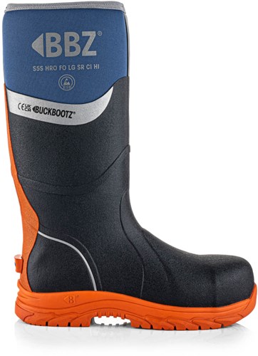 Buckbootz neopreen werklaars bbz6000 s5s blauw | blauw | maat 44 - 5055138027363
