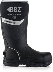 Buckbootz neopreen werklaars bbz6000 s5s zwart | zwart | maat 45 - 5055138027264 - afbeelding 2