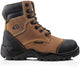 Buckbootz werkschoen bsh008wpnm hoog s3 + kn | bruin | maat 44 - 00.176.031.44