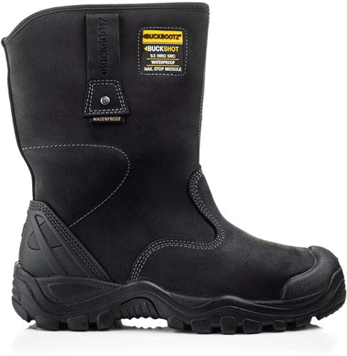 Buckbootz werkschoen buckshot werklaars bsh010 s3 | donkerbruin | maat 43 - 00.176.070.43