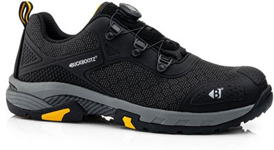 Buckbootz werkschoen tradez wheelz laag s1ps boa | zwart | maat 41 - 5055138027035
