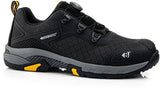 Buckbootz werkschoen tradez wheelz laag s1ps boa | zwart | maat 42 - 5055138027042 - afbeelding 1