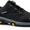 Buckbootz werkschoen tradez wheelz laag s1ps boa | zwart | maat 45 - 5055138027073