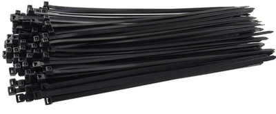 Bundelband 920x9mm zwart zak=100 | 100 stuks