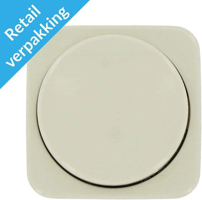 Busch jaeger creme afdekplaat + knop dimmer - 4695050