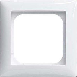 Busch jaeger wit 1 voudig afdekraam - 4694110