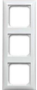 Busch jaeger wit 3 voudig afdekraam - 4694130