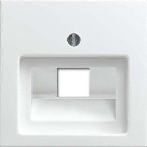 Busch jaeger wit afdekplaat utp enkel - 4694060