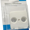 Busch jaeger wit afdekplaat voor coax - 4695570