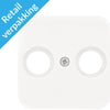 Busch jaeger wit afdekplaat voor coax - 4695570