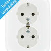 Busch jaeger wit inbouw stopcontact ra dubbel - 4695510