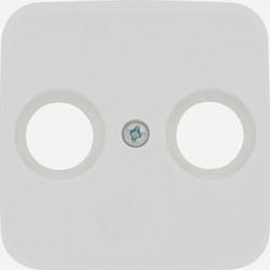 Busch jaeger bush jaeger inzetplaat coax wit bush jaeger 4692112