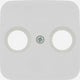 Busch jaeger bush jaeger inzetplaat coax wit bush jaeger 4692112