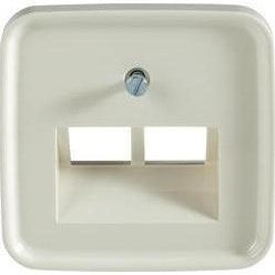 Busch jaeger bush jaeger plaat tbv. datacontactdoos creme busch j 4692190
