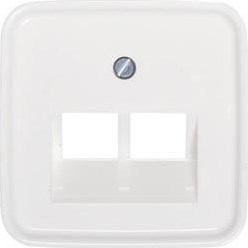 Busch jaeger bush jaeger plaat tbv. datacontactdoos wit busch j 4692192