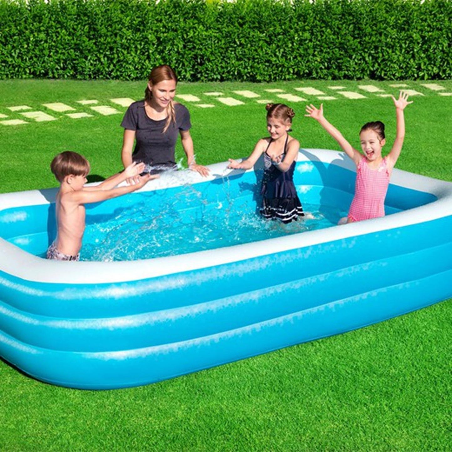 Bestway zwembad opblaasbaar 305x183x56 cm