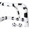 Bestway opblaasbaar voetbaldoel 213x117x125cm incl. 2 ballen