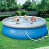 Bestway fastset zwembad 457x84cm + pomp