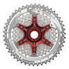 SunRace csmx3 10 speed cassette 11-42t. zilver metallic