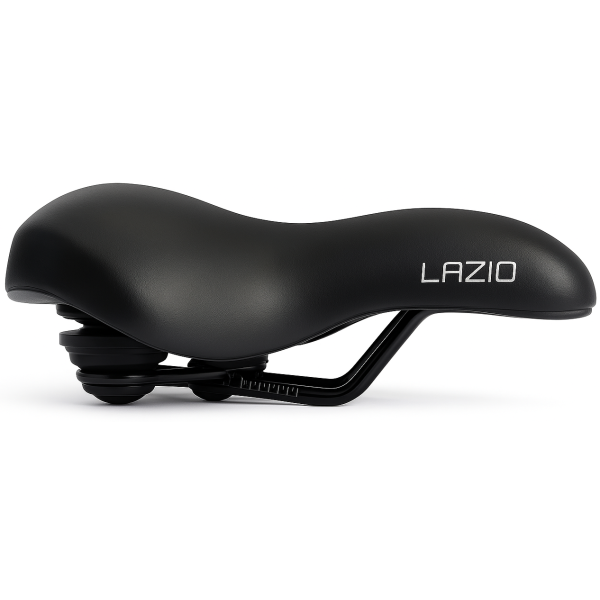Edge fietszadel lazio - zwart