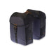 Basil Miles Dubbele Fietstas, waterdicht, Universal Bridge systeem, 34L, zwart antraciet