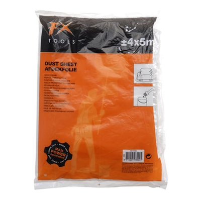 Fx tools afdekfolie transparant 400x500cm