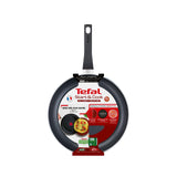 Tefal start'easy koekenpan 28 cm, rond, multifunctionele pan, zwart, titanium, aluminium, thermo-spot - afbeelding 2