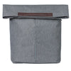 Basil tas city shopper grijs | mik hooks | 16l