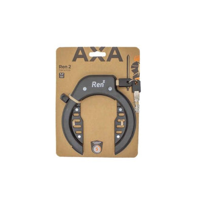 Axa ringslot ren 2 zwart (kaart)