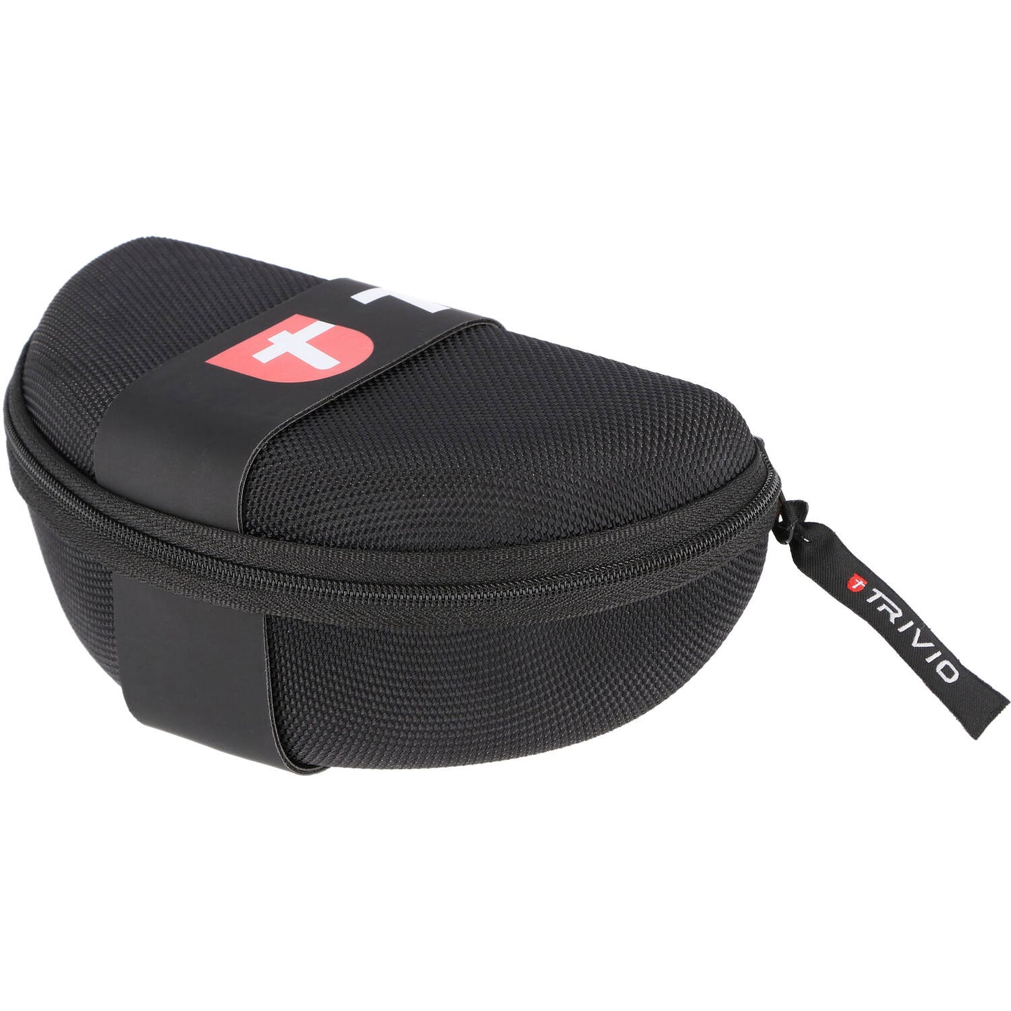 Trivio - fietsbril hadley rood wit met 2 extra lenzen