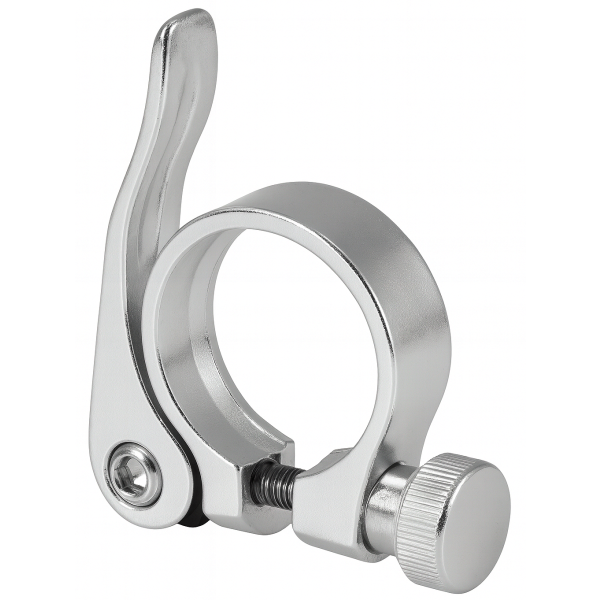 Zadelpenklem ø34.9 aluminium met snelspanner -