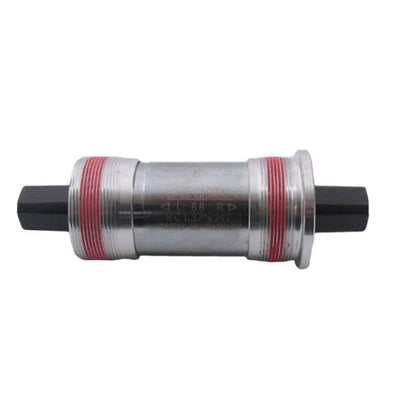 Edge vierkante trapas 132mm bsa 68mm met aluminium cups - zilver