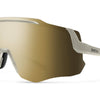 Smith Momentum bril matte bone chrom black gold mirror