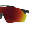 Smith Ruckus bril matte black chromapop red mirror