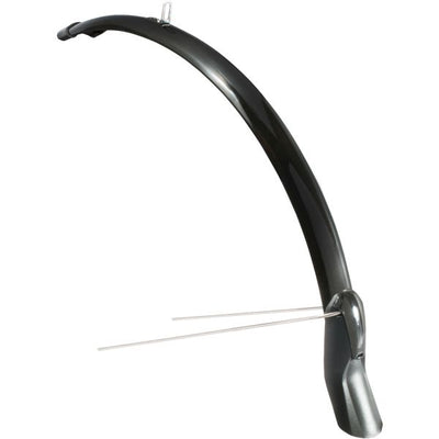 Spatbordset Eurofender Scatto 28 x 51 mm - zwart