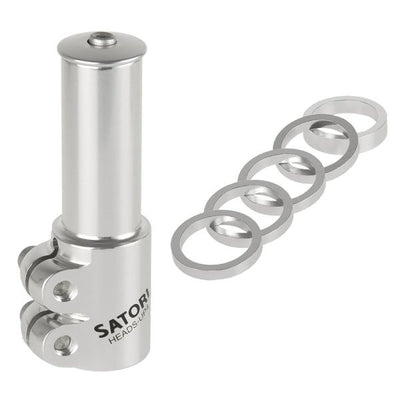 Stuurpenverlenger Satori 1-1 8 - zilver