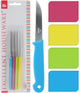 Excellent houseware schilmes rvs met kunststof handvat 17cm 4-delig
