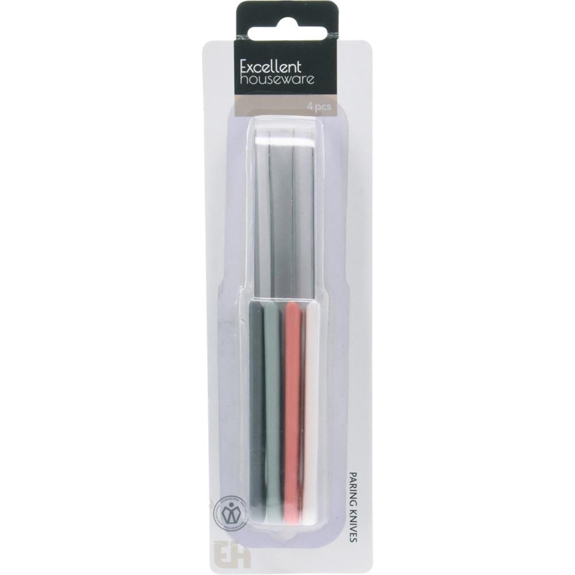 Excellent houseware schilmessenset 4-delig op kaart