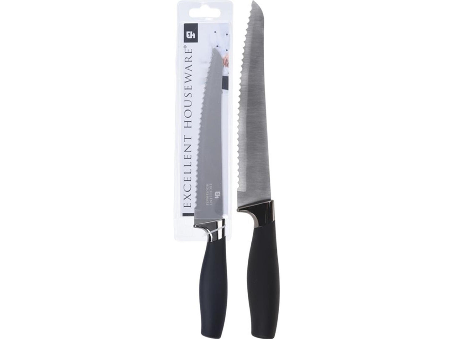 Excellent houseware broodmes 33cm soft grip