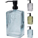 Bathroom solutions zeepdispenser 750ml streep dessin 10x7,2x22,5cm 3ass kleuren