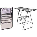 Storage solutions droogrek 15 meter t-model metaal 136,x59x93,5cm zwart 2kg - afbeelding 1
