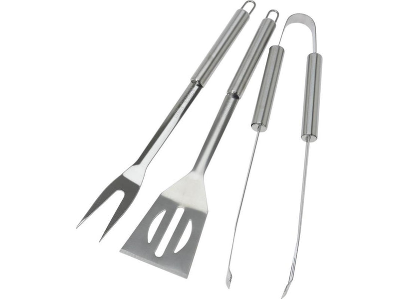 Bbq gereedschapset 3-delig rvs