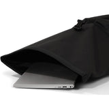 Urbanproof fietstas rolltop up recycle 20l zwart - afbeelding 2