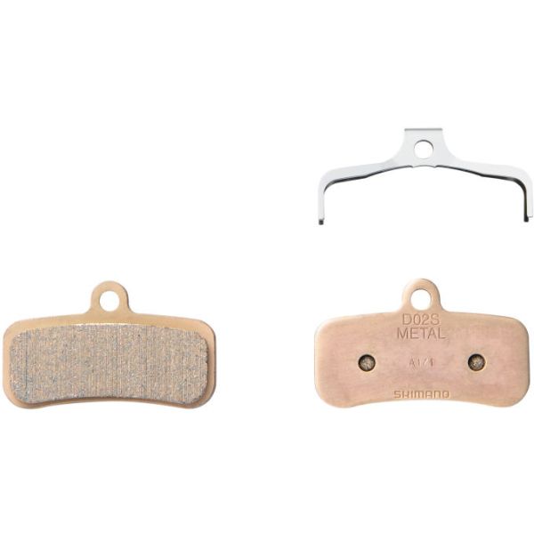 Shimano schijfremblokken d02s d03s disc br.pad shim.d02s metal pair