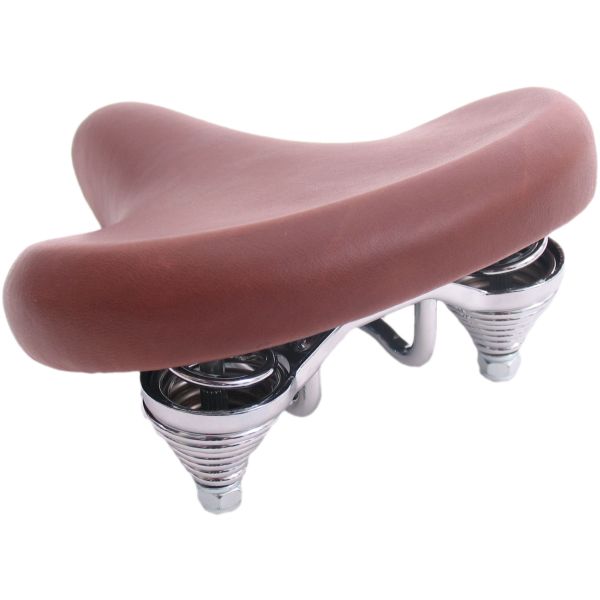 Zadel transport kinderfiets 20-22 - bruin