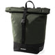 Dutchperfect urban proof single rolltop 20l groen - recycled