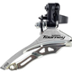 Shimano voorderailleur tourney fd-ty300 3x6 7 speed - down swing - top pull - hoge klem ø31,8 mm - 42t - (66-69°)